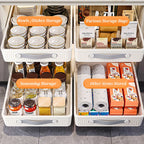 Pull-Out Kitchen Cabinet Organizer – Sliding Drawer Storage Rack