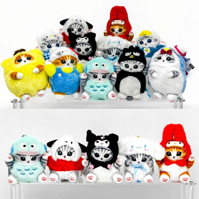 Kawaii Mofusand Sanrio Plush Keychain Anime Bag Charm