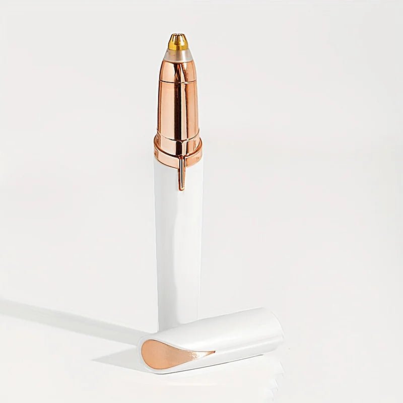 Electric Eyebrow Trimmer USB Rechargeable Mini Electric Eyebrow Trimmer - Convenient and Easy Facial Beauty Trimmer