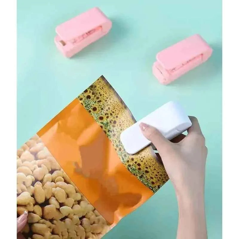 Portable Handheld Bag Sealer – Mini Heat Sealer for Plastic Snack Bags