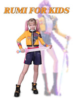 K-POP Demon Hunters Cosplay Costume Rumi Zoey Mira Halloween Performance Outfits Birthday Party Cloth Role Play Costume