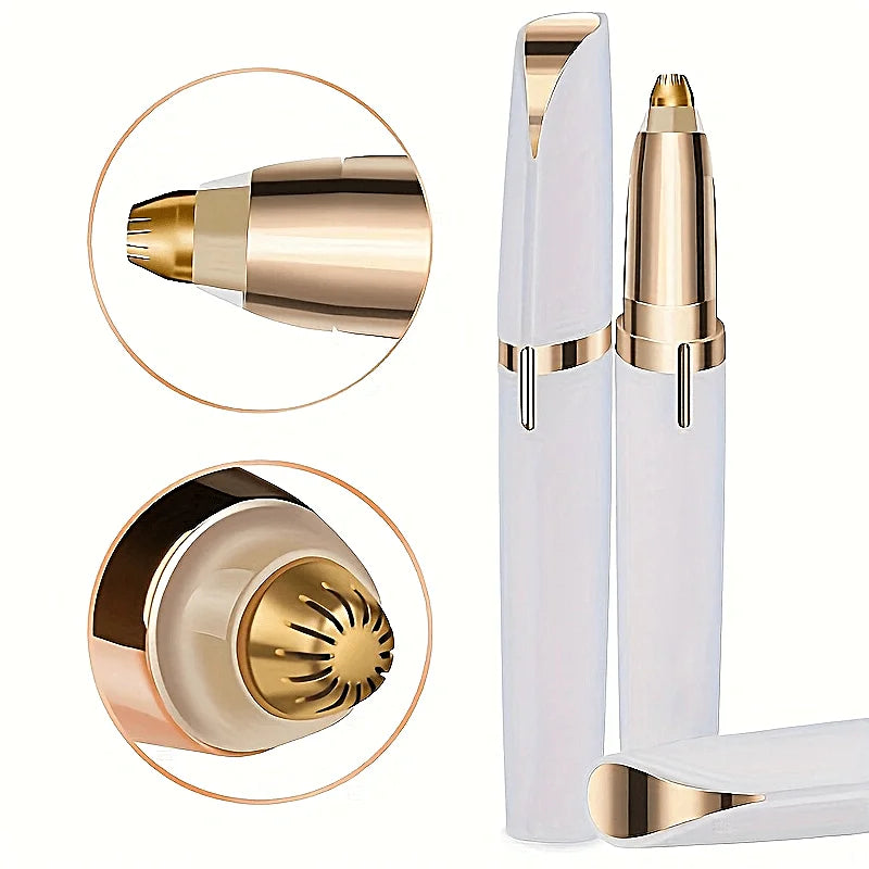 Electric Eyebrow Trimmer USB Rechargeable Mini Electric Eyebrow Trimmer - Convenient and Easy Facial Beauty Trimmer