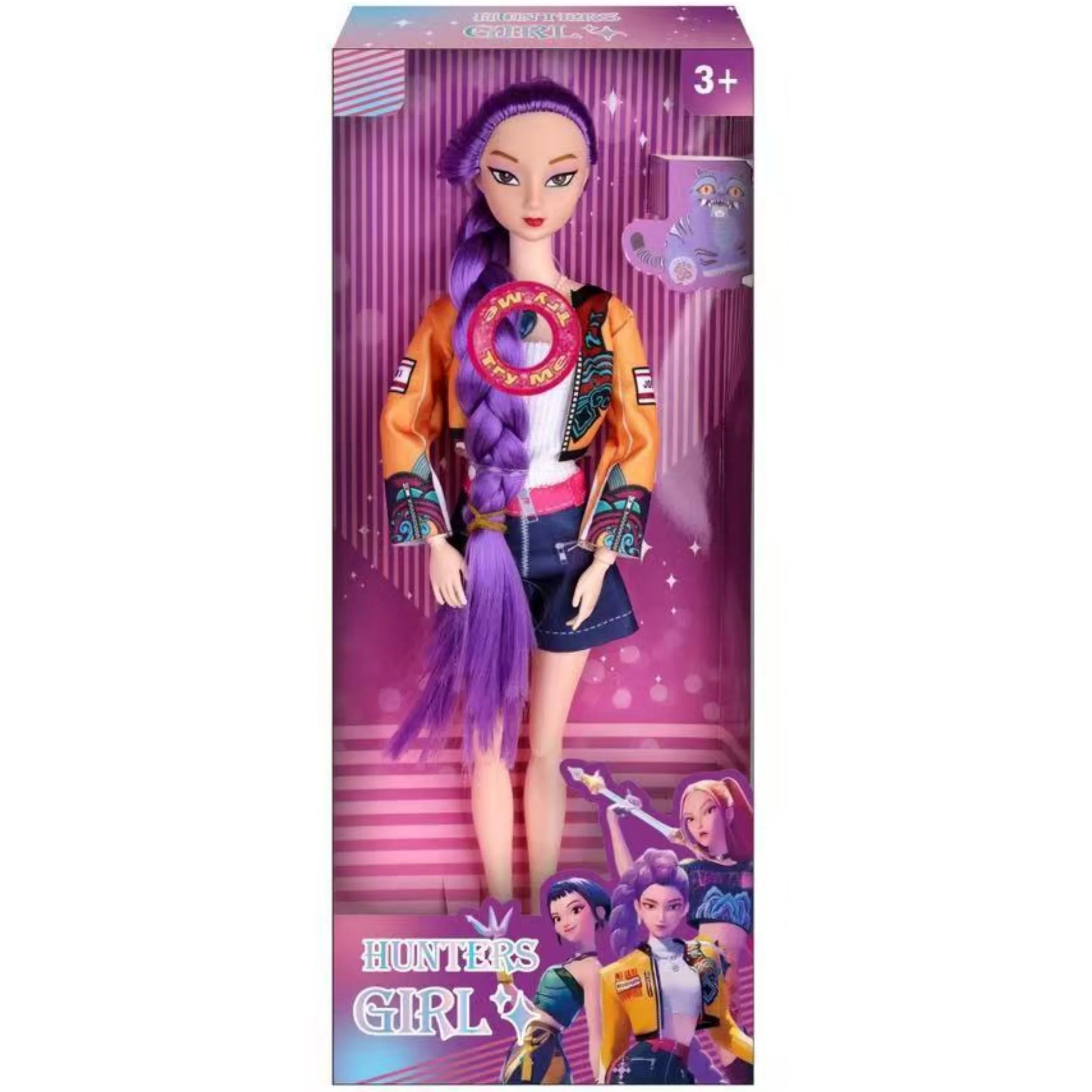 Kpop Anime Vinyl Doll Set – Rumi Mira Zoey Articulated Toy