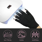 1 Pair Men's and Women's Multifunctional Half Finger Gloves Wear Resistant Knitted Wrist Protection Gloves
