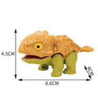 Jurassic Finger Dinosaur  Tyrannosaurus Model Toys for Kids Finger Biting Dinosaurs Movable Joints Dinosaur Toy for Boy Gift