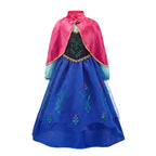 Kids Princess Costume Dress – Elsa, Anna, Jasmine & Moana Outfit