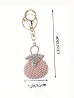 Korean Pearl Beads Diamond Studded Key Chain Advanced Exquisite Bag Pendant Holiday Gifts ﻿ ﻿