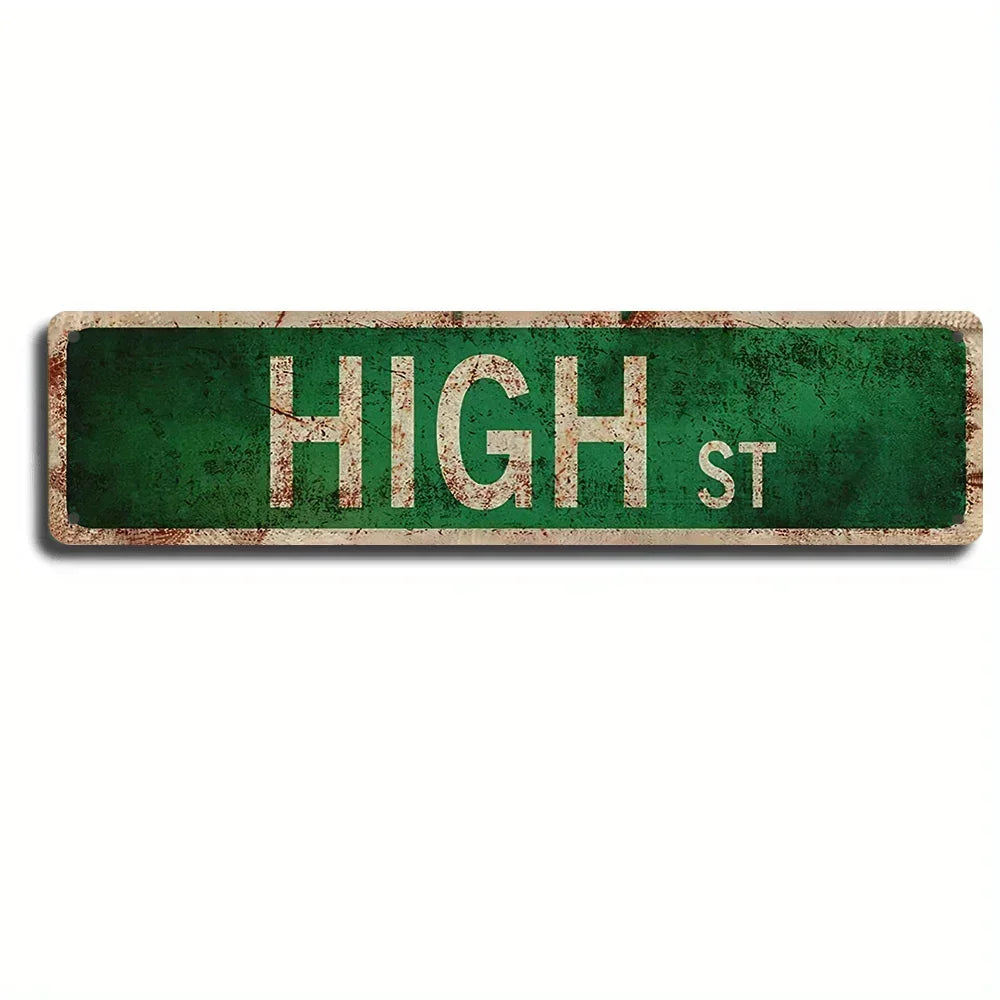 Vintage Country Retro Stoner Avenue Street Sign - 4''x16''/10cm*40cm - Great for Room, Home and Wall Decoration