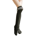Sexy Black White Color Long Socks Women Over Knee Thigh High The Stockings Lolita Ladies Girls Sock