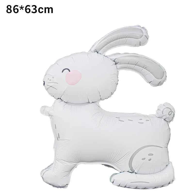 1pc,Large Easter Standing Balloon for Happy Easter Day Party Decorations 150cm Bunny Easter Egg Balloons Kids Party Favors
