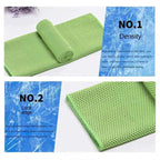 Circular Silicone Wrapped Cold Towel Cooling Towel Quick Drying Microfiber Towels Beach Accessories Towel Sport Fitness 2026