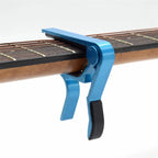 High Quality Aluminium Alloy Guitar Capo Guitar Accessories Quick Change Clamp Key Acoustic Classic Tone Adjusting Guitar Parts