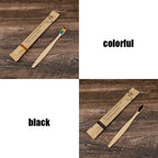 Bamboo Toothbrushes Soft Bristles  Toothbrush Eco Friendly Biodegradable Wooden Handle Teeth Whitening Brush