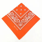 1/2/3/5PCs Unisex men women bandana hairband cowboy mens biker sports headwear wrist hairwrap single head wrap scarf