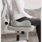 【Ergonomic Office Seat Cushion】3-Zone Memory Foam Lumbar Support Pillow Breathable Posture Corrector for Car Office Wheelchair
