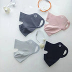 Breathable Ice Silk Face Mask Anti UV Washable Dustproof Sun Protection Mask