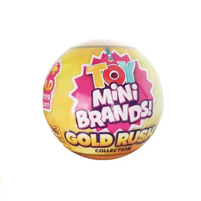 5 Surprise Ball Mini Brands Supermarket Shopping Scene Miniature Gashpon Capsule Toy Figurines Collection Kids Birthday Gifts