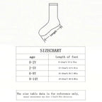 5 Pairs Children's Socks Autumn and Winter Boys' Socks Versatile Solid Color Striped Casual Socks for Students
