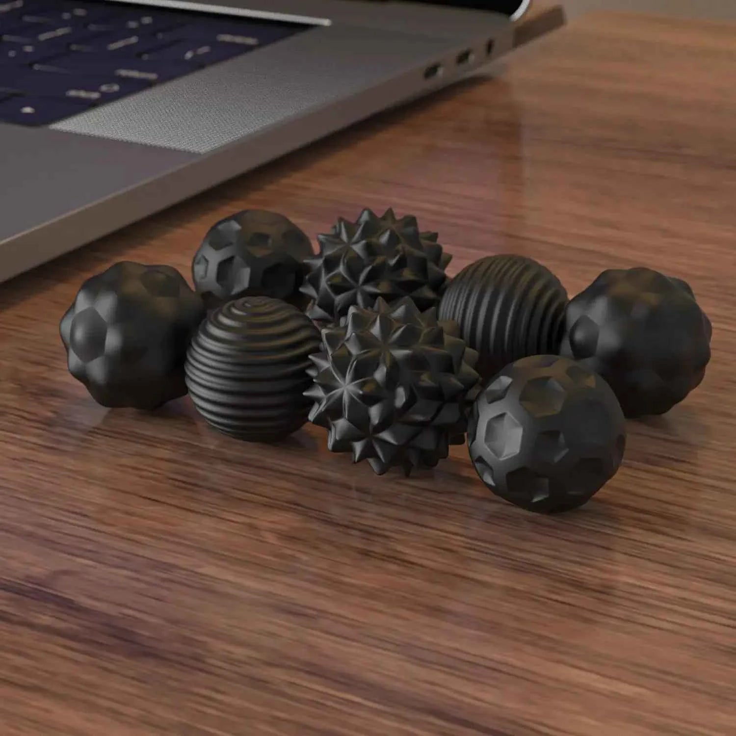 Silicone Magnetic Sensory Balls Fidget Toy Worry Balls Autism Calming Fidgeting Toy Kid Adults Anxiety Relief Stress Sensory Toy