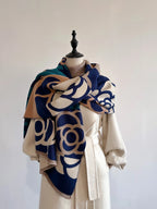 Cashmere Scarf for Women Thick Warm Winter Blanket Brand Female Luxury Quality Shawl Wrap Bufanda 2024 Poncho Echarpe Pashmina