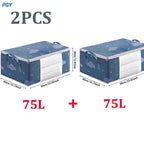 Big Capacity Storage Bag 4/2/1PCS Quilt Clothes Moisture Dust Proof Proof Organizer Duvet Blanket Sorting Bags Luggage Bag