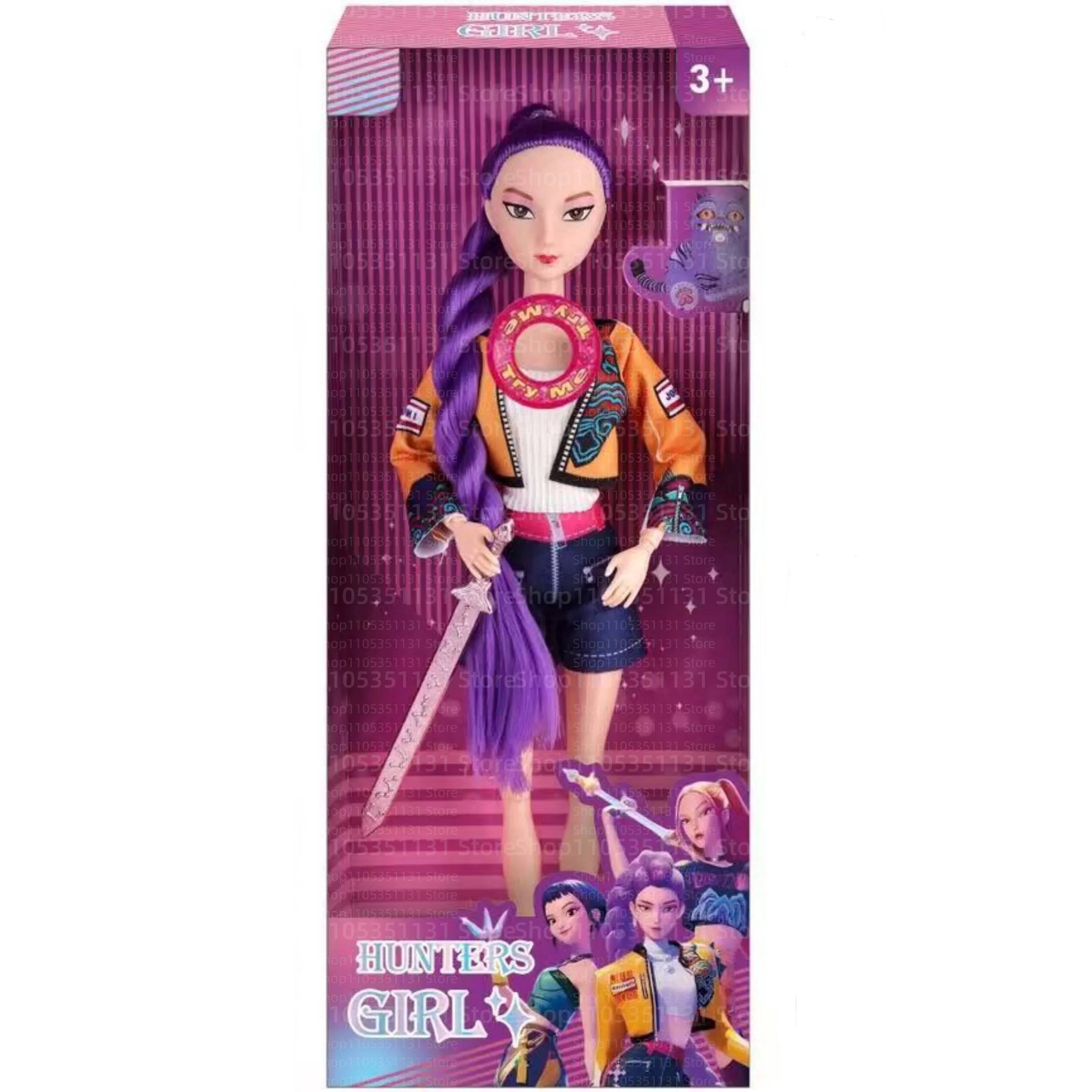 Kpop Anime Vinyl Doll Set – Rumi Mira Zoey Articulated Toy