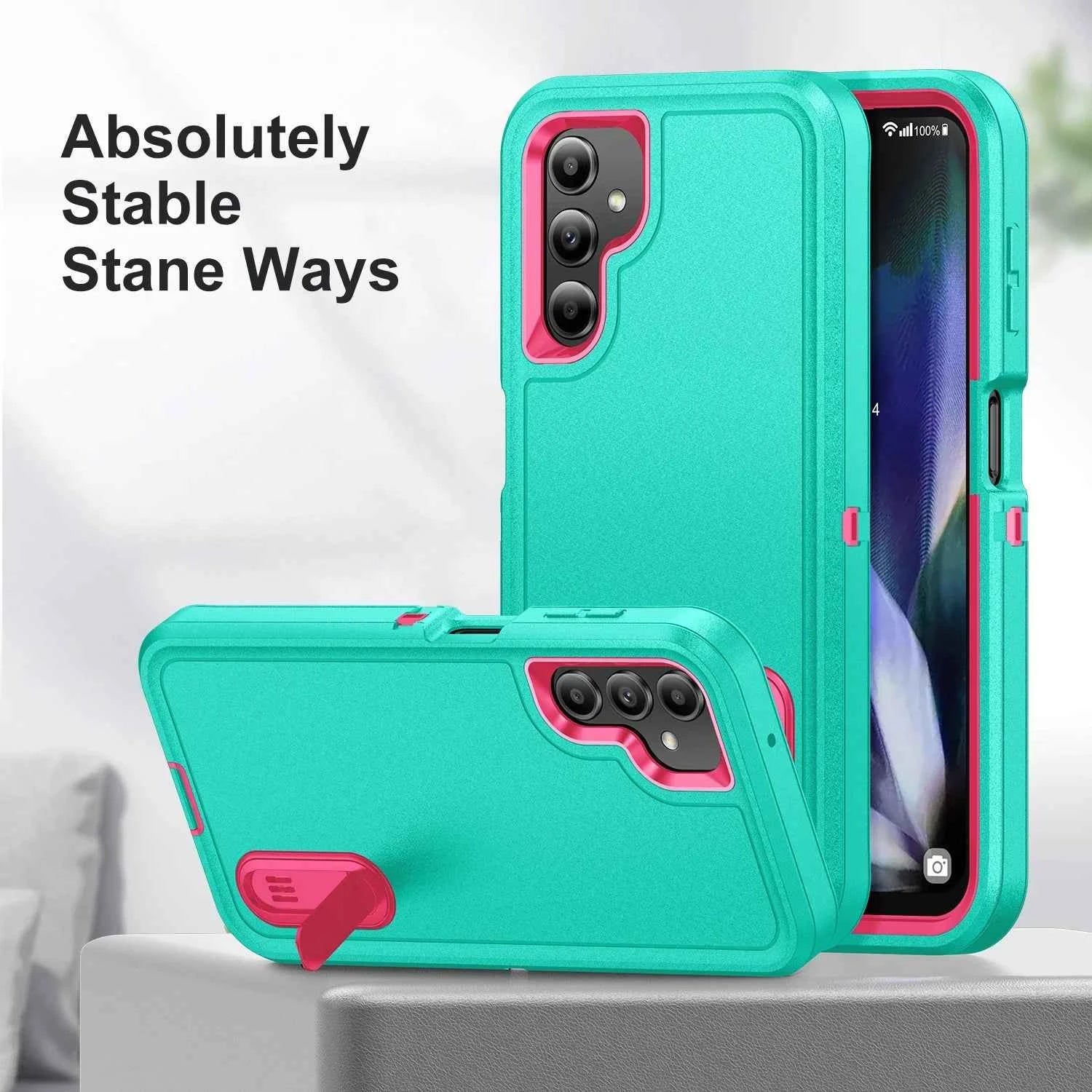 Anti-Shock Strong Cover Cases for Samsung Galaxy S26 Ultra A17 A54 5G A56 A36 A16 A15 A14 A53 S23 S25 FE S24 S25 edge S22 Plus