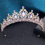 15 Colors Princess Crown Bridal Tiaras and Crowns for Women Prom Birthday Wedding Hair Jewelry Party Head Accessories
