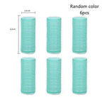 Hair Rollers Self Grip Hook Hair Curlers Heatless Roller Salon Dressing Curlers Jumbo Size Sticky Hair Styling Tools