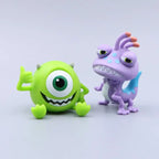 Monsters Inc Mini Figures 4PCS – Cartoon Character Collectible Toy Set