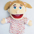 Family Hand Puppet Dolls – Plush Educational Role Play Toy