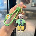 Anime Zootopia 2 Figure Cute PVC Doll Car Key Ring Accessories Bag Pendant Charm Perfect Christmas Gift for Her