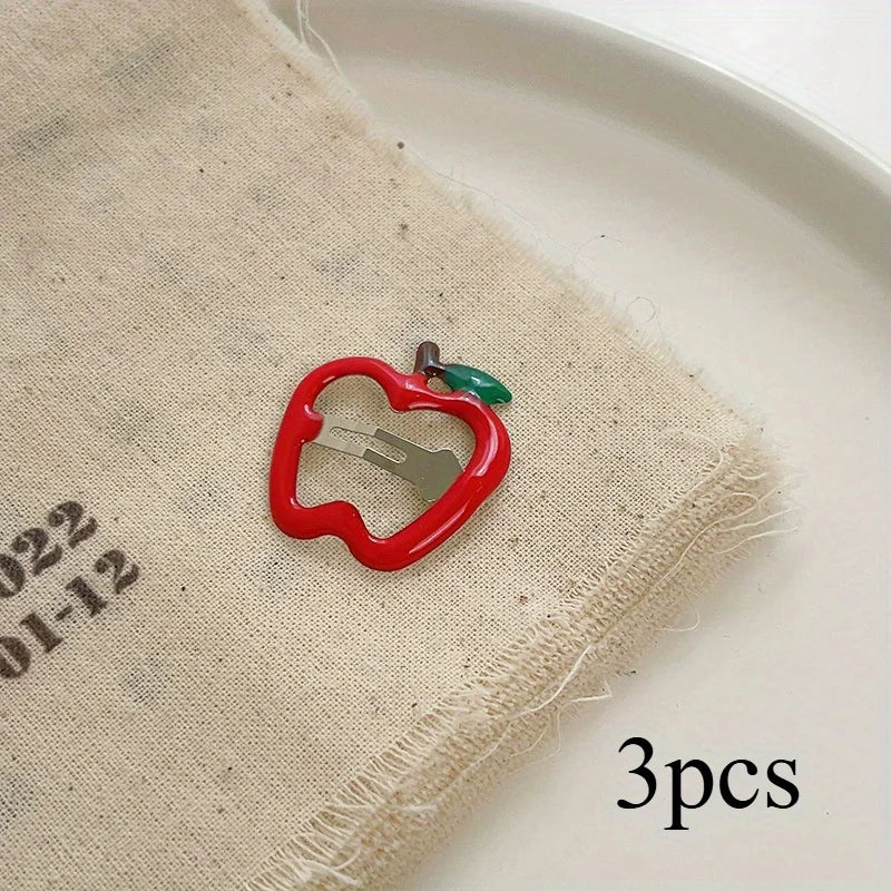Cute Candy Color Hollow Hair Clips, Fashionable Hair Clips