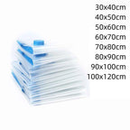 Vacuum Storage Bags With Valve Folding Compressed Space Saving Clothes Storage Big Size For Towel Cloth Blanket