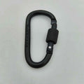 Tactical Aluminum Carabiner Keychain Set for Outdoor Everyday Carry