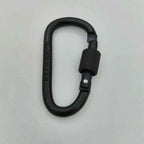 Tactical Aluminum Carabiner Keychain Set for Outdoor Everyday Carry