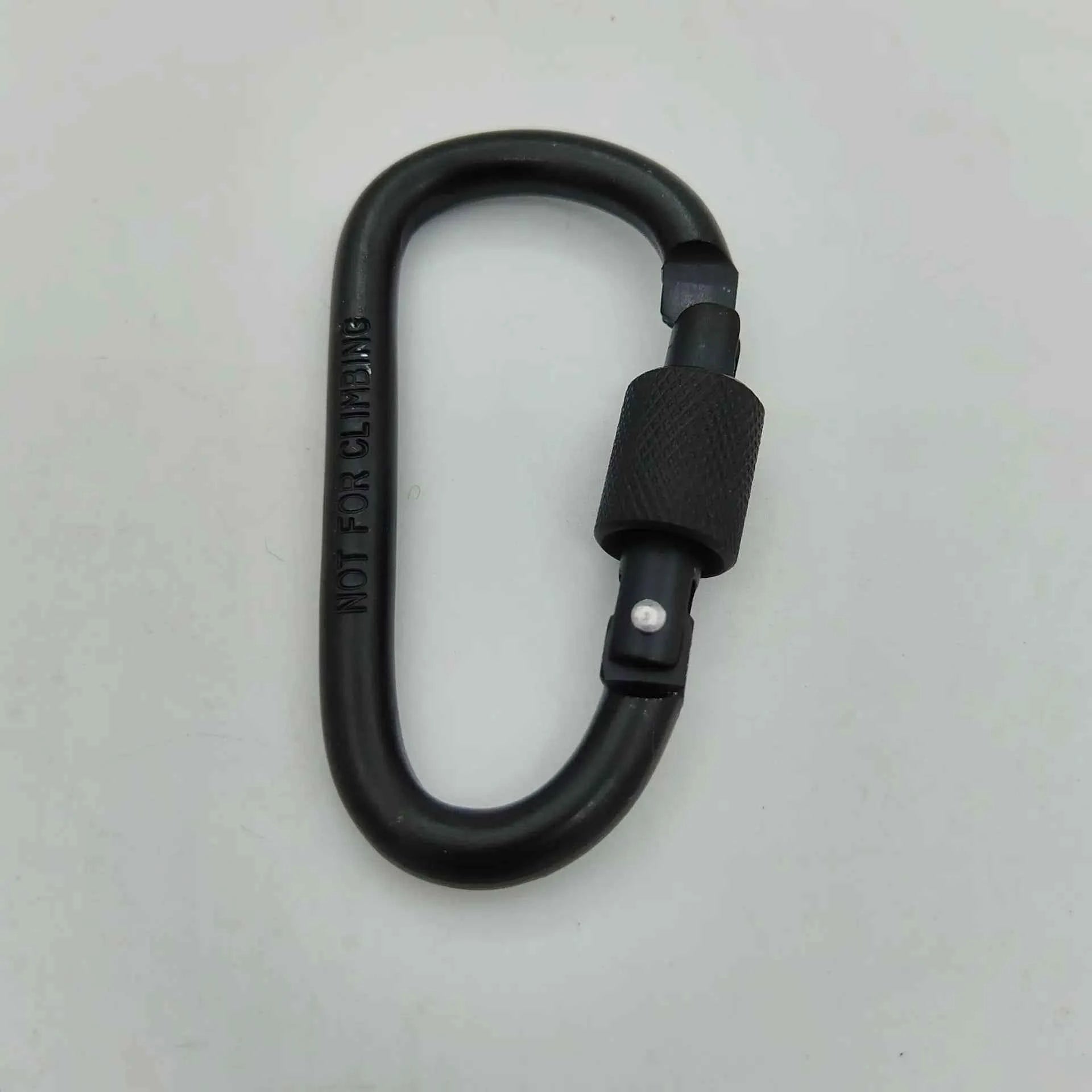 Tactical Aluminum Carabiner Keychain Set for Outdoor Everyday Carry