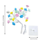 36LED/108LED Table Lamp, Rose Light String, Tree Night Lights, USB Powered Lighting, for Girls Lover Party Camping Summer  Decor