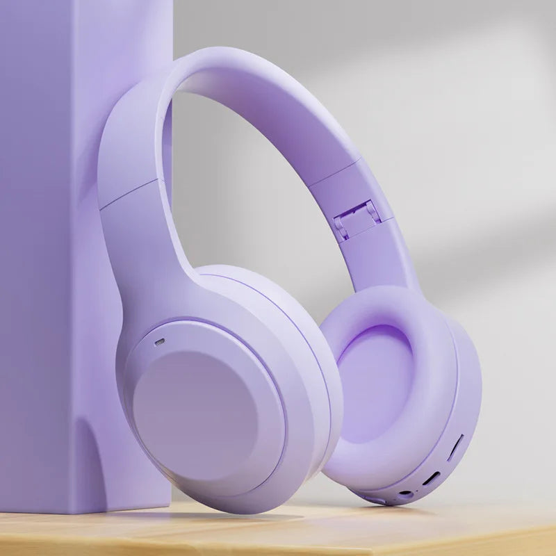 Over Ear HIFI Stereo M5 Headsets Wireless Bluetooth 5.3 Headphones Sports Gaming Earphones Support TF/AUX Noise Reduction