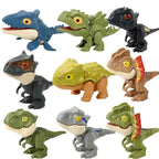 Jurassic Finger Dinosaur  Tyrannosaurus Model Toys for Kids Finger Biting Dinosaurs Movable Joints Dinosaur Toy for Boy Gift