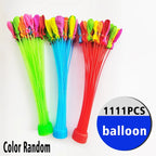 555/1111pcs Fast Water Filling Balloon Summer Entertainment Children's Beach Toys Water Projectile Festivals Party Water Balloon