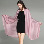 2025 Women's Pure Color Linen Scarf Long Bohemian Beach Wrap Shawl Summer Sunscreen Hijab Stole Versatile Fashion Accessory