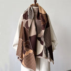 Cashmere Scarf for Women Thick Warm Winter Blanket Brand Female Luxury Quality Shawl Wrap Bufanda 2024 Poncho Echarpe Pashmina