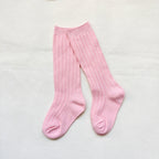 Spainish Children Socks Stripe Boys And Girls Cotton Sock Breathable Knee High Baby Long Socks School Uniform Socks 0-7Years