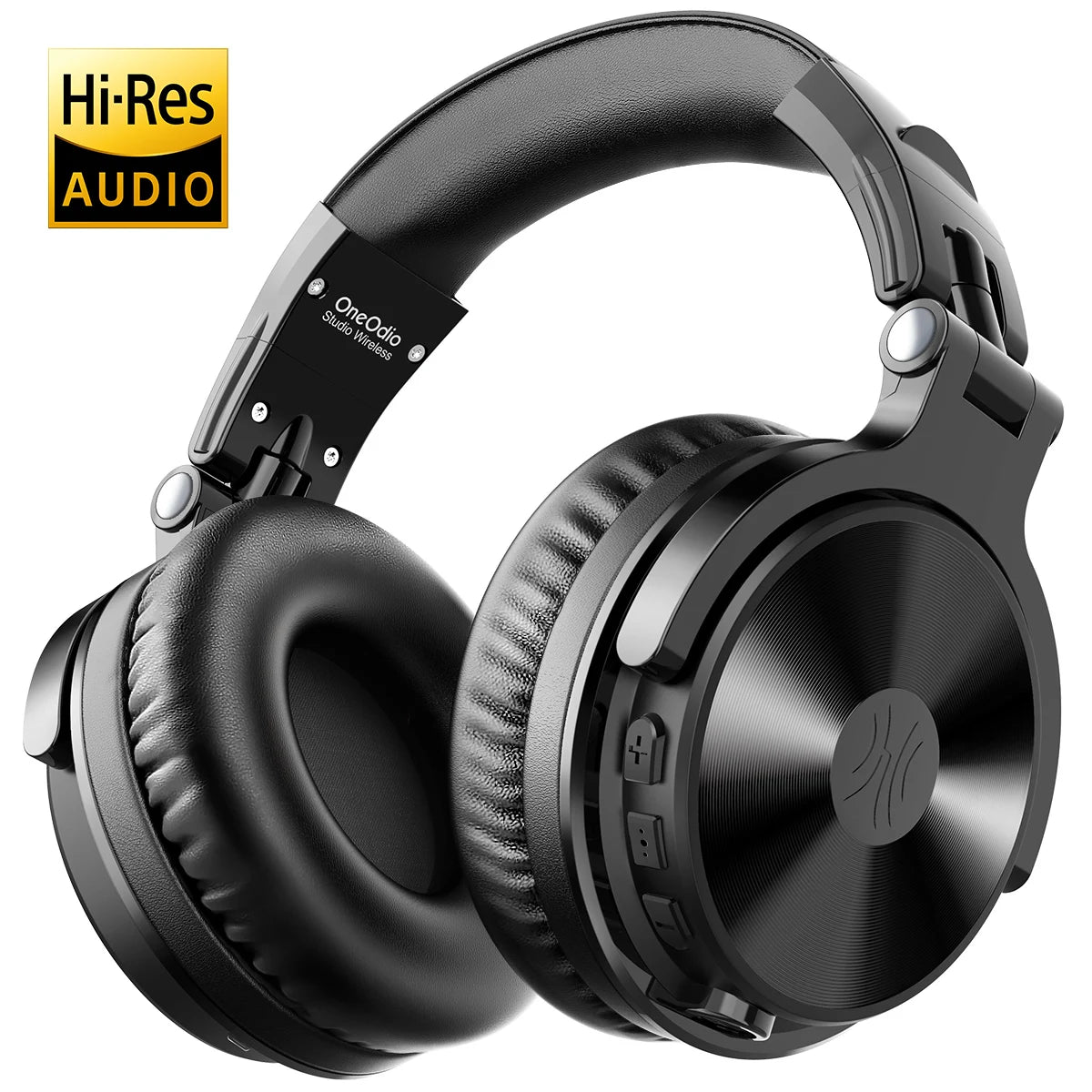Oneodio Pro-C Bluetooth Wireless Headphones With Mic 110Hr Hi-Res Over Ear Bluetooth 5.2 Headset Earphone For Phone PC Sports