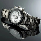 PAGANI DESIGN PD1644 Men's VK63 Quartz Chronograph Watch Sapphire Glass Stainless Steel 100M Waterproof Sport Wristwatch