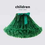 Baby Girls Tutu Fluffy Skirt Toddler Princess Ballet Dance Tulle Mesh Skirt Kids Cake Skirt Cute Girls Clothes Pettiskirt Skirt