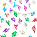 40Pcs Vine Leaf Shaped Alloy Hair Braid Ring Vintage Hair Pin For Dreadlock Women Girls summer Hair Accessories Loc Hair Jewelry
