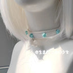 Sweet Cool Cute Bone Collar Couple Personalized Choker Spicy Girl Neck Band Punk Dog Necklace