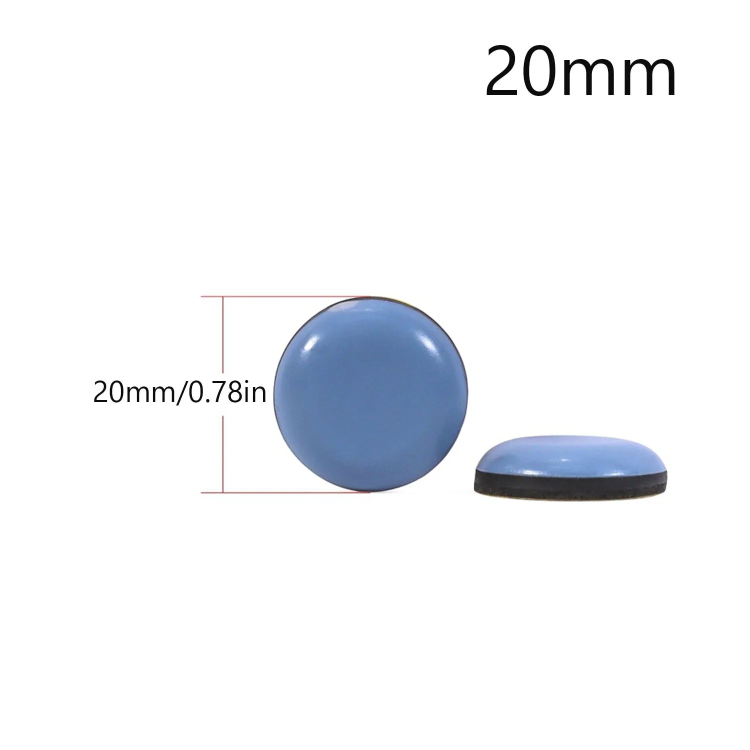 4~32pcs Furniture Leg Slider Pads Anti Scratch Easy Move Heavy Furniture Thickened Moving Pad Anti-abrasion Floor Protector Mat